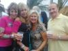 Friends Susan, Janet, Stacy & Sam at Coconuts to hear John LaMere.